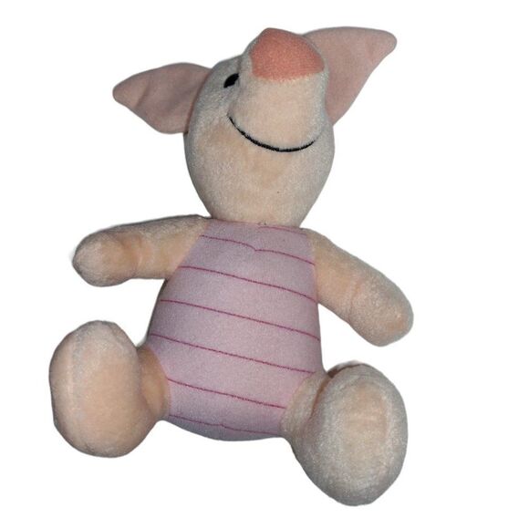 Two 1993 Walt Disney World Winnie the Pooh Plush Characters Tigger and Piglet - Picture 3 of 9